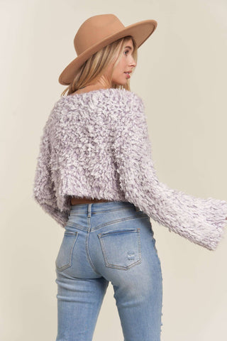 Dreamweaver Fuzzy Sweater - Wedges And Wide Legs Boutique