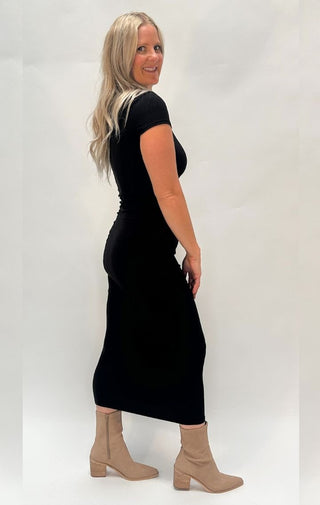 The Bodycon Maxi Dress - Wedges And Wide Legs Boutique