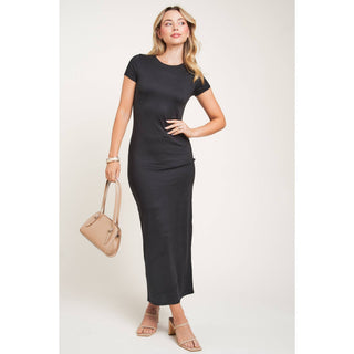 The Bodycon Maxi Dress - Wedges And Wide Legs Boutique