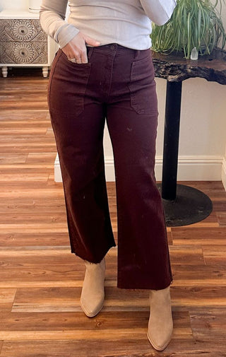 The Cinnamon High Rise Jeans - Wedges And Wide Legs Boutique