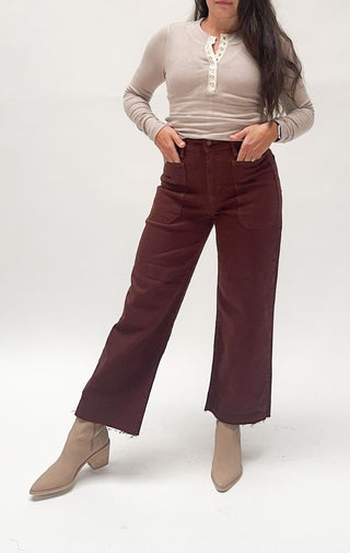 The Cinnamon High Rise Jeans - Wedges And Wide Legs Boutique