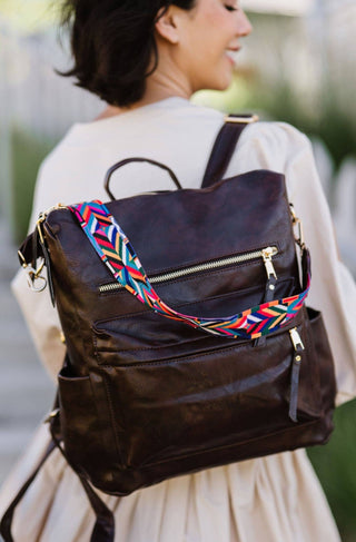 The Convertible Backpack Shoulder Bag Carry All | Black - Wedges And Wide Legs Boutique