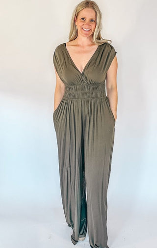 The Dreamer Jumpsuit - Wedges And Wide Legs Boutique