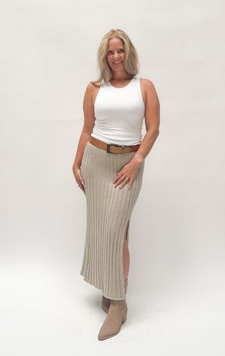 The Nadine Skirt - Wedges And Wide Legs Boutique