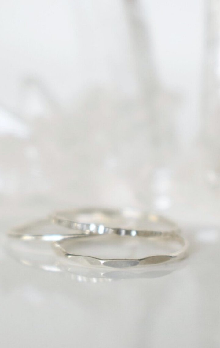 Set of 3 Stack Rings | Silver – Wedges And Wide Legs Boutique